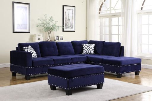 Emerson Blue 2 PC Sectional